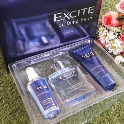 Excite 3 Pc Gift Set For Men 100ml