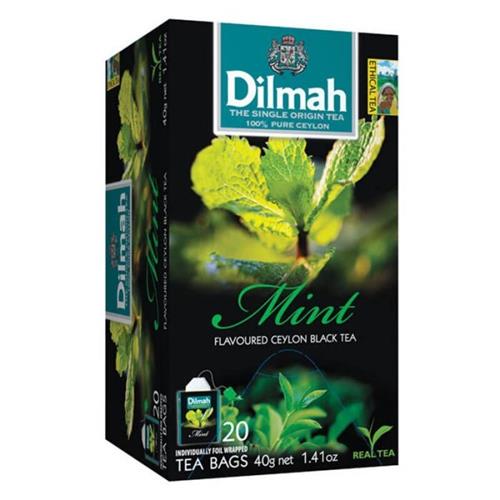 Dilmah Mint Ceylon Black Tea 20 Bags