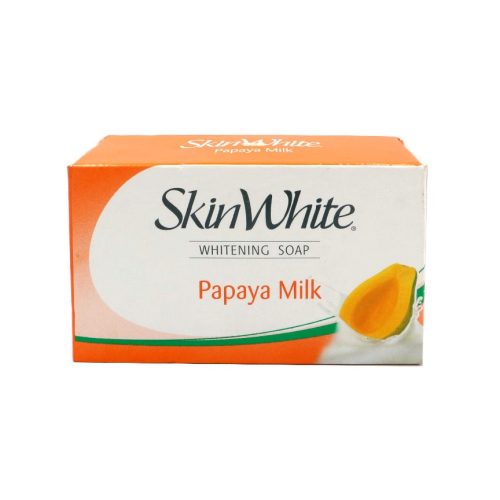 Skin White Soap Bar Papaya Milk Whitening 90g
