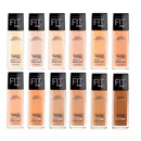 Maybelline Fit Me Dewy + Smooth SPF 18 Liquid Foundation Makeup 1 fl. oz