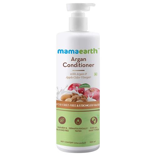 Mamaearth Argan & Apple Cider Vinegar For Frizz Free Stronger Hair 250ml