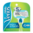 Gillette Venus Embrace Women's Razor Blade Refills 4 Count