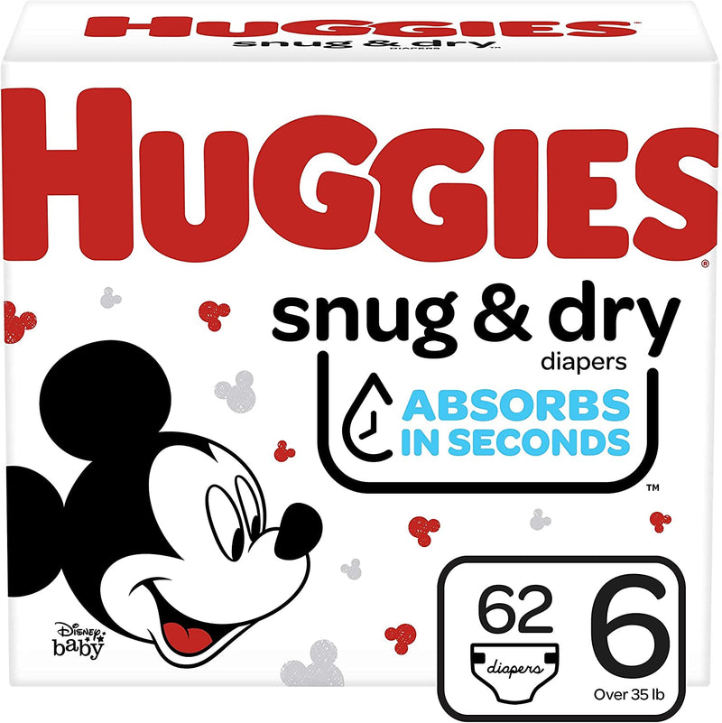 Huggies Snug & Dry Stage 6 - 62'S